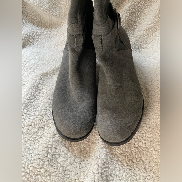 Koolaburra by UGG Grey Suede Riding Boots - Picture 6 of 9